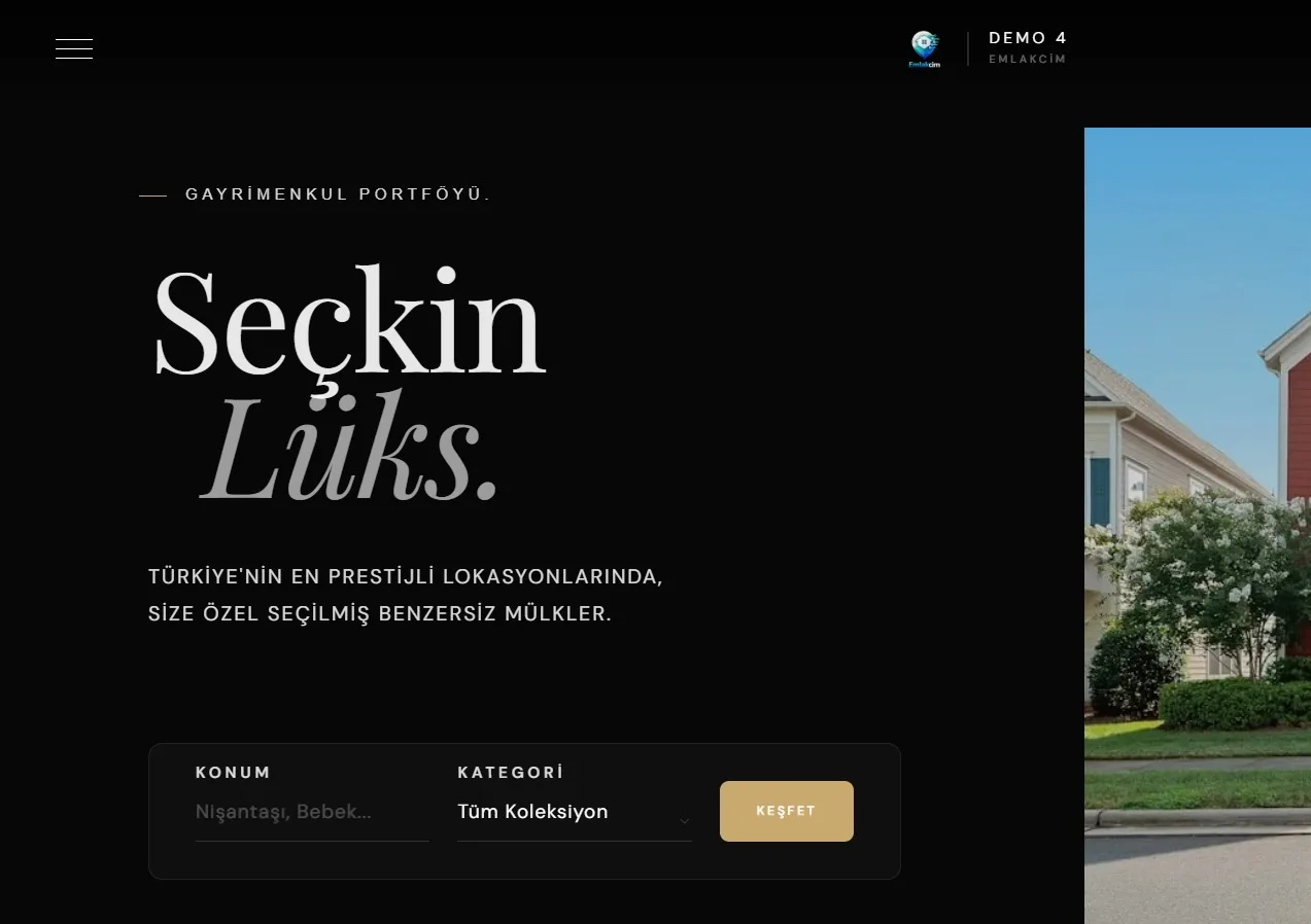 Emlak Web Sitesi 4